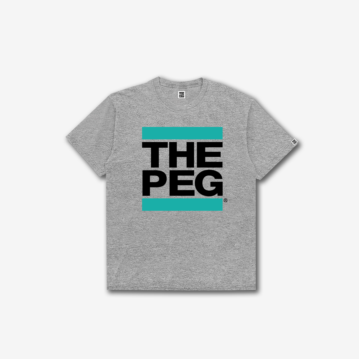 The Peg® Classic unDMC Tee Shirt (Heather/Teal)