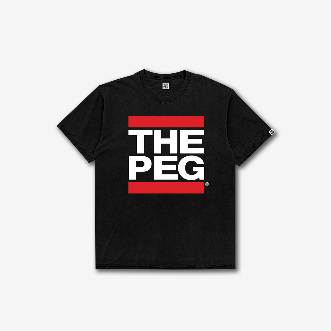 The Peg® Classic unDMC Tee Shirt (Black)