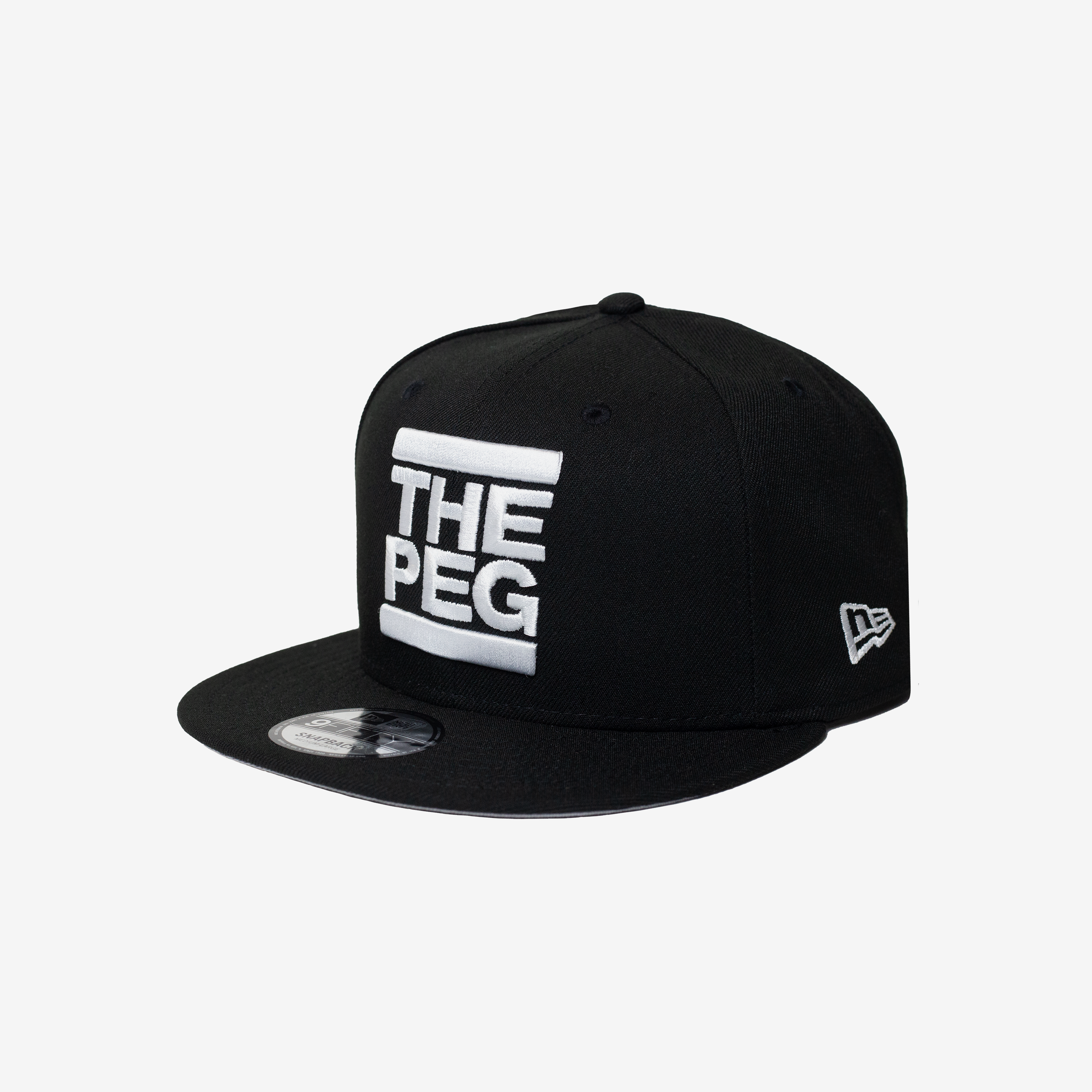 New Era 9FIFTY Classic Snapback (Black, White) - The Peg Authentic